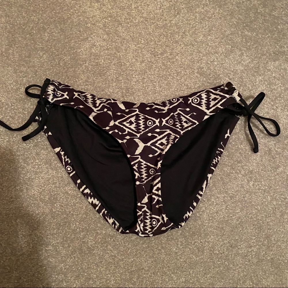 Patagonia ikat fish print reversible bikini bottom S